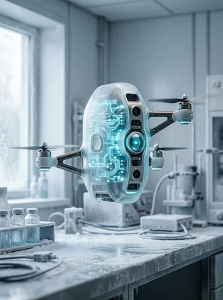 Frost Glass Drone
